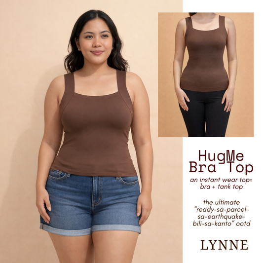 HugMe Top (Dark Mocha) by Lynne