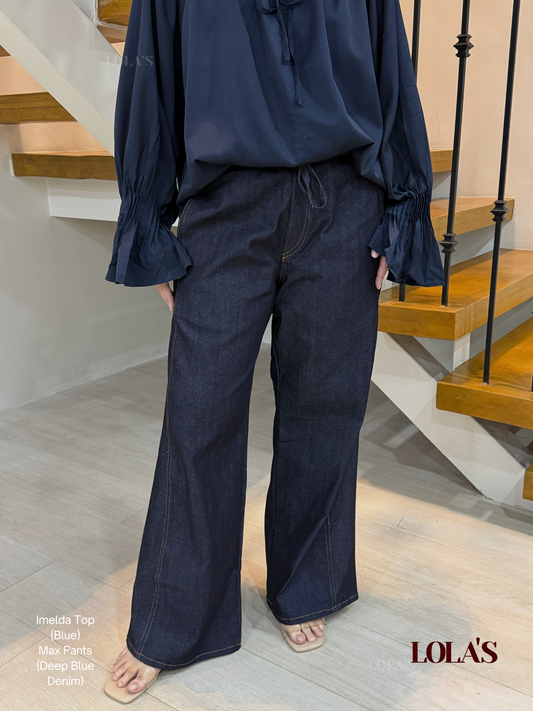 Max Soft Denim Pants (Deep Blue Denim)