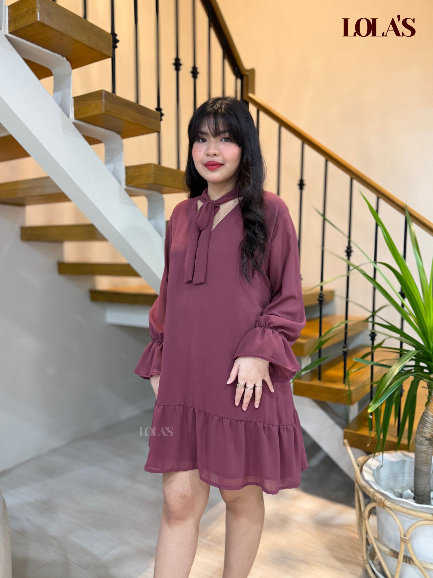 Daph Dress (Mauve)