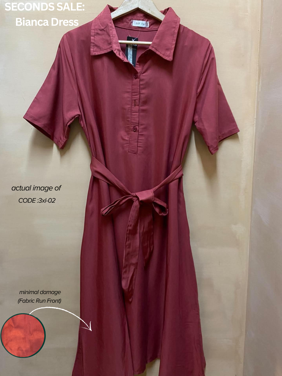 Bianca Dress (Seconds Sale)
