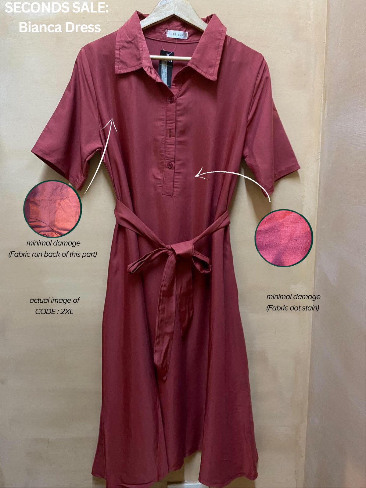 Bianca Dress (Seconds Sale)