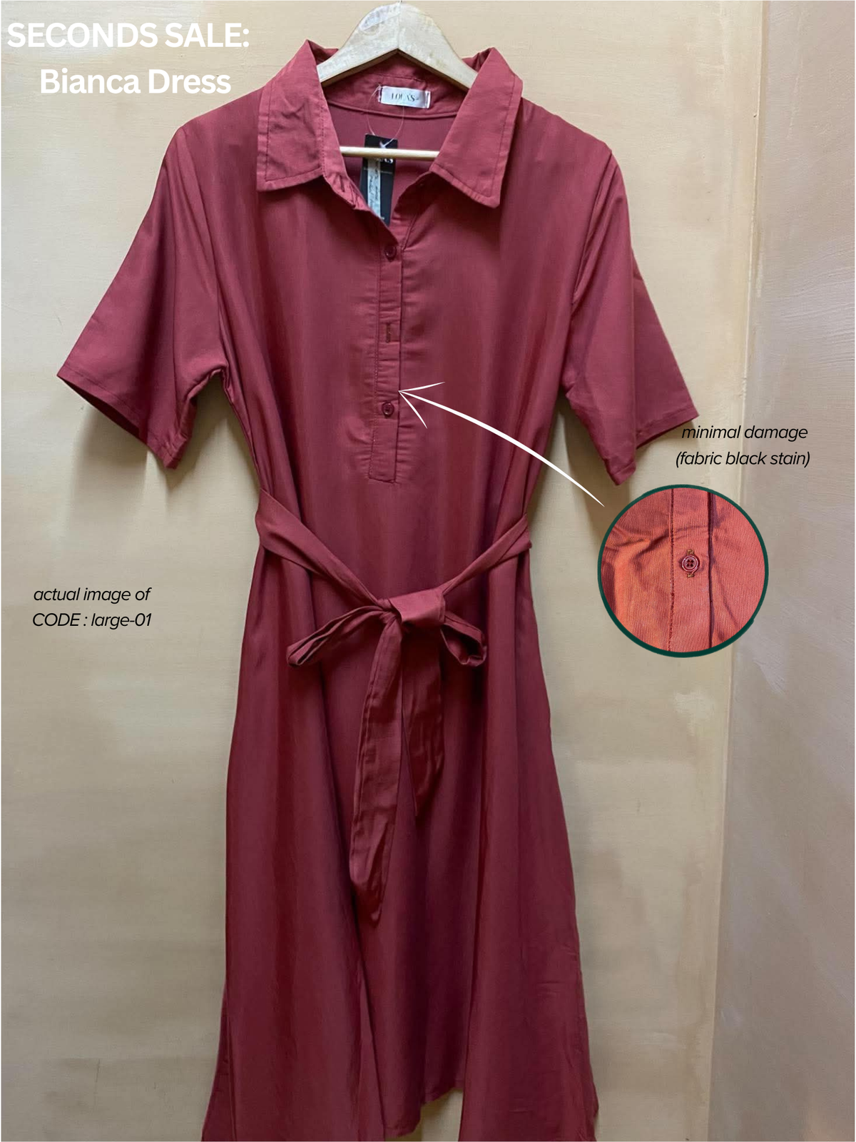Bianca Dress (Seconds Sale)