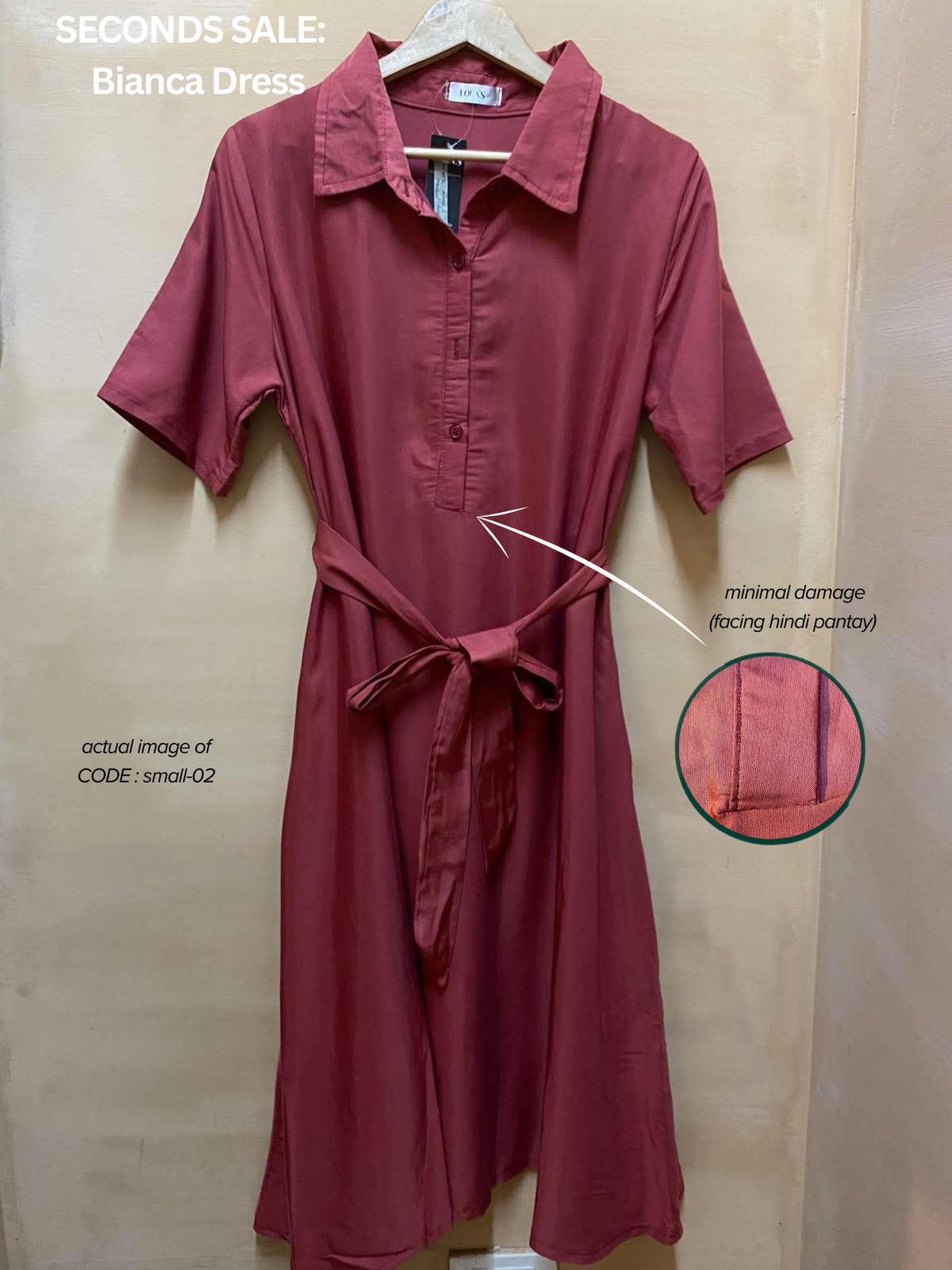 Bianca Dress (Seconds Sale)