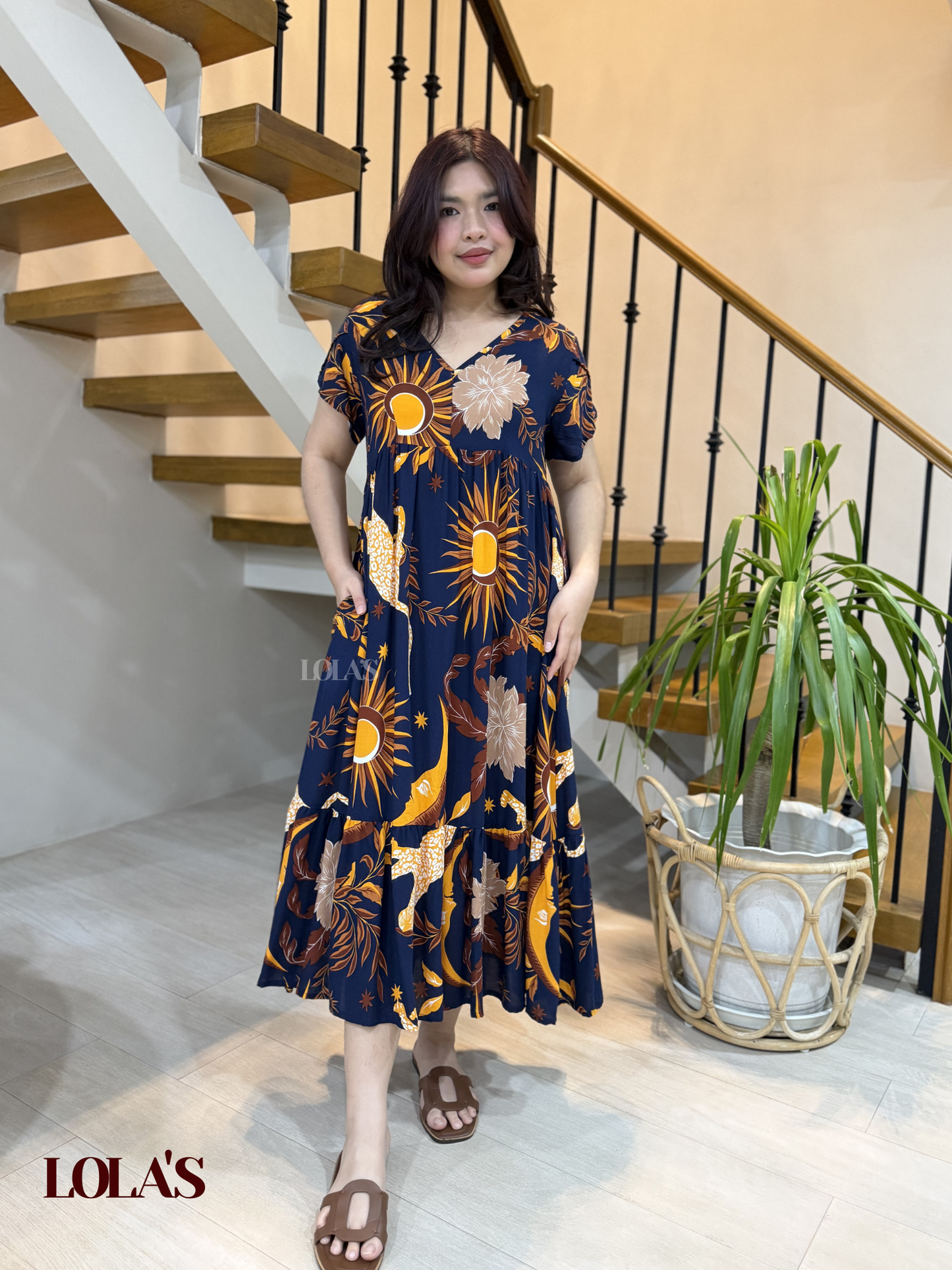 Jane Dress (Blue Sun)