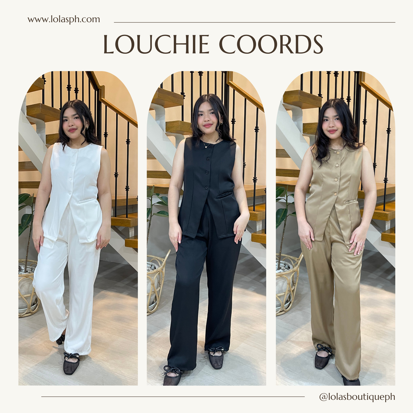Louchie Coords (White)