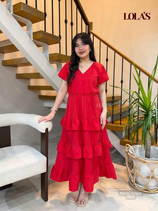 Melai Dress (Red)