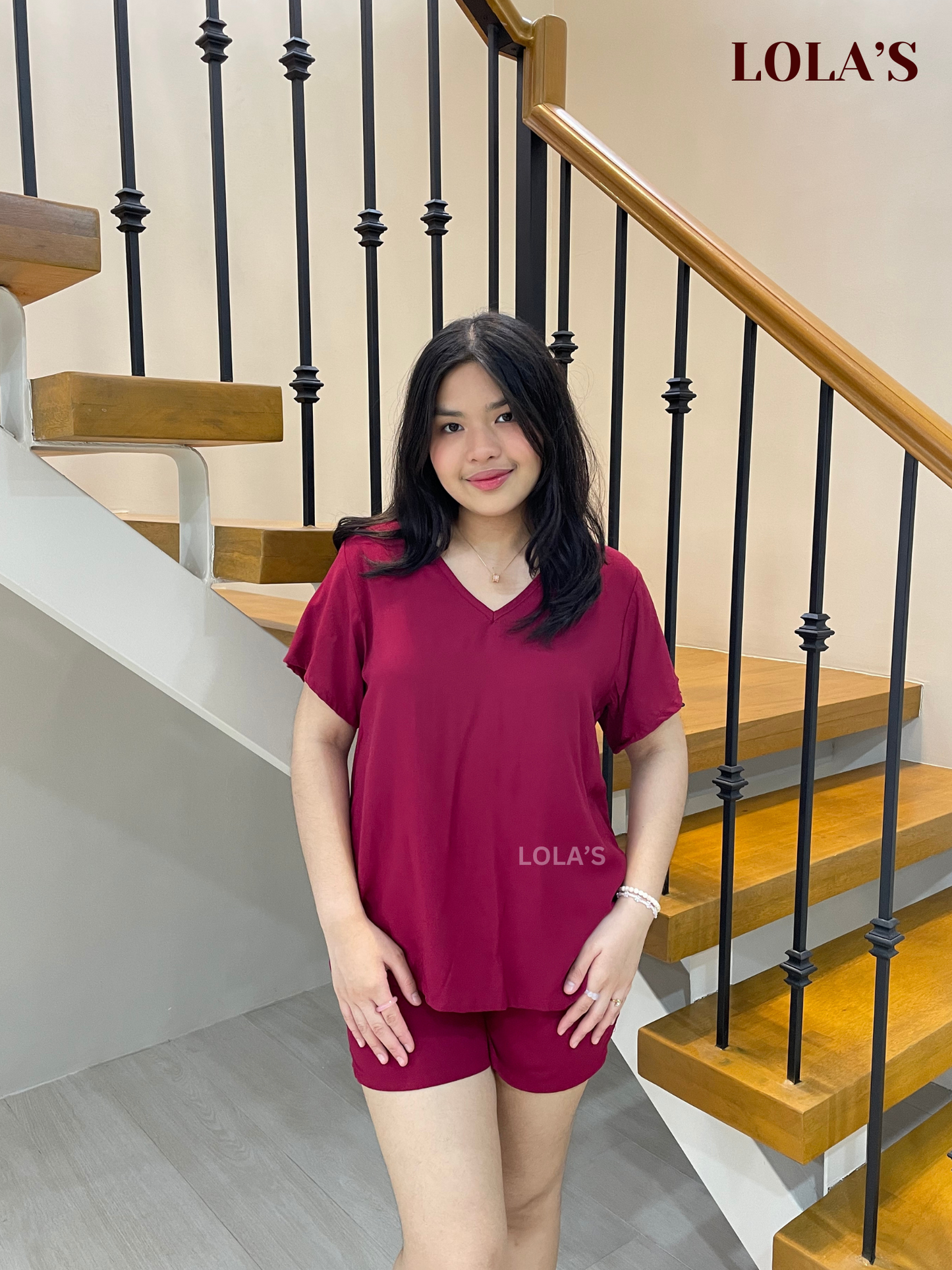 Terno Loungewear Coordinates (Wine)