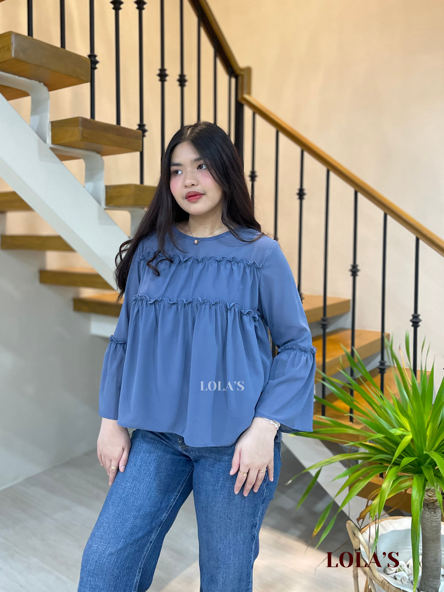 Rebecca Top (Powder Blue)