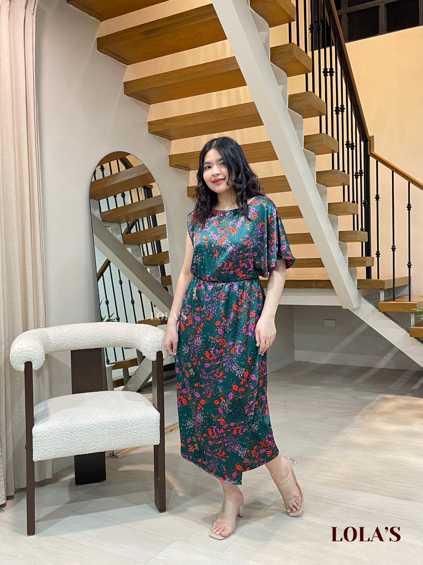 Ollie Dress (Emerald Fleur)