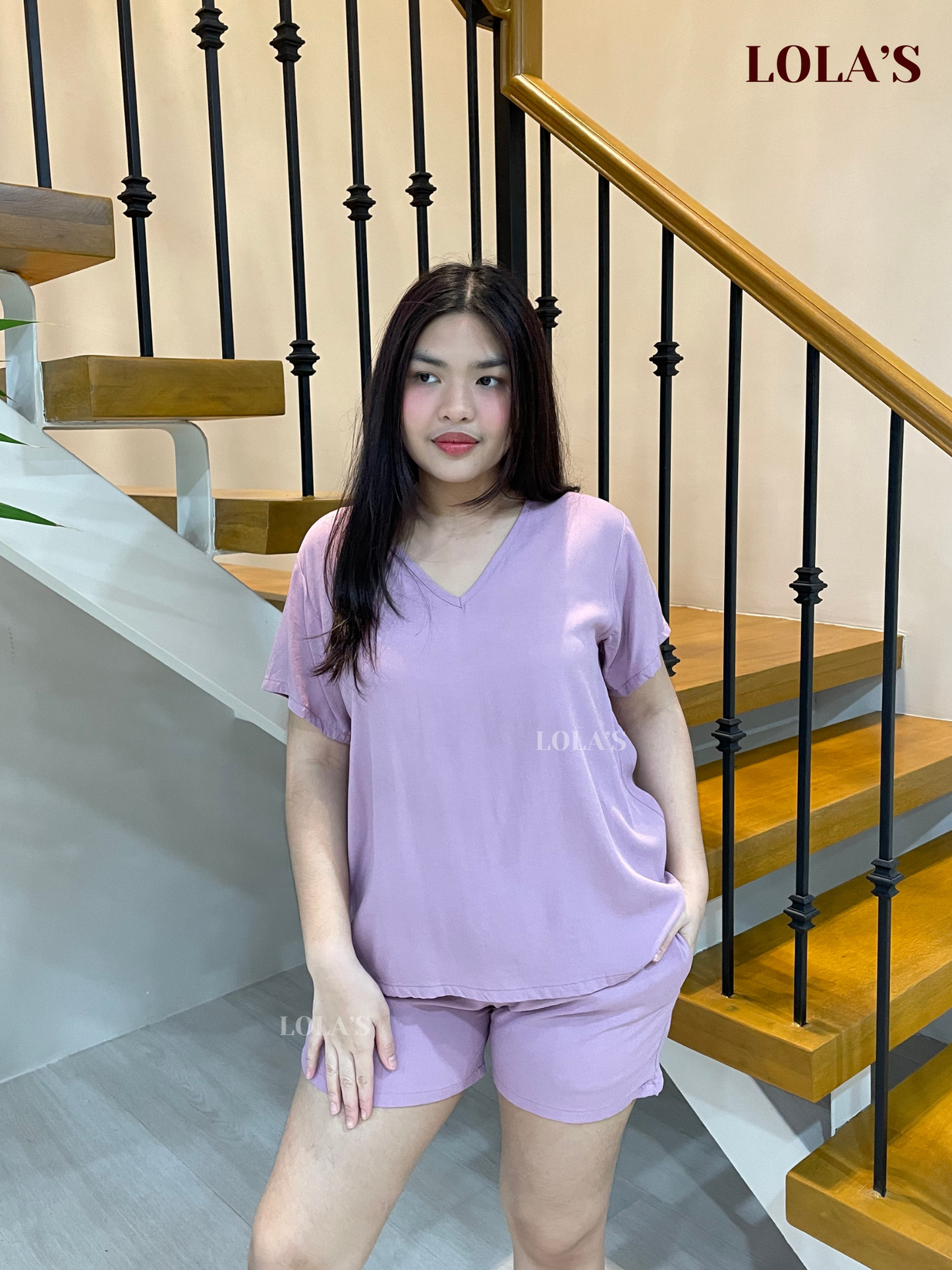 Terno Loungewear Coordinates (Lilac)