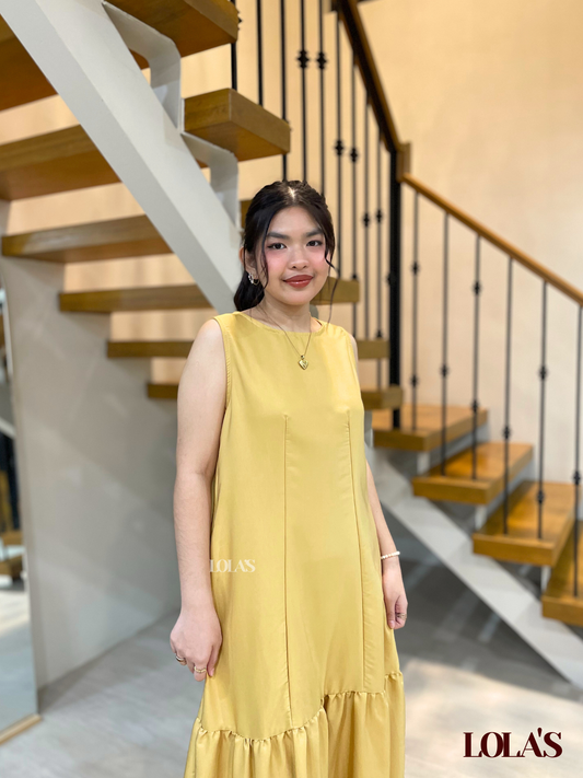 Dominique Dress (Gold)