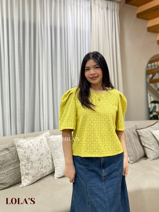 Vivian Top (Sunlit Lace)