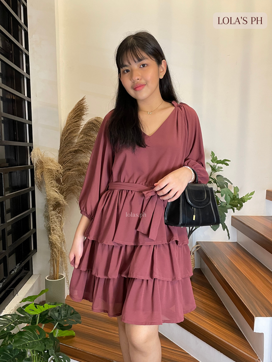 Mathilda Dress (Plum)