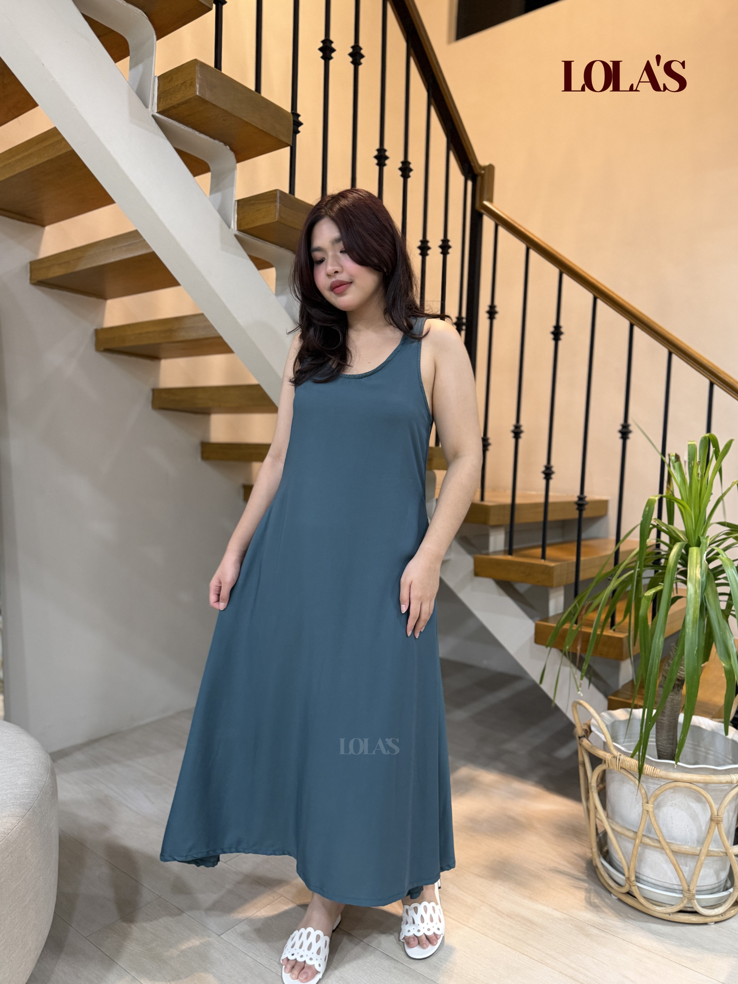 MIranda Dress (Peacock)