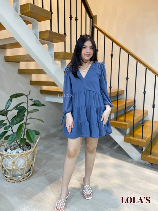 Monina Dress (Powder Blue)