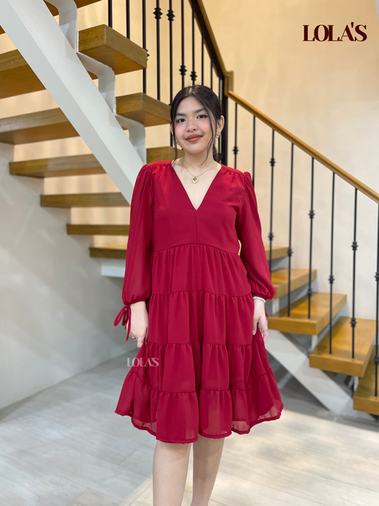 Diana Dress (Red)