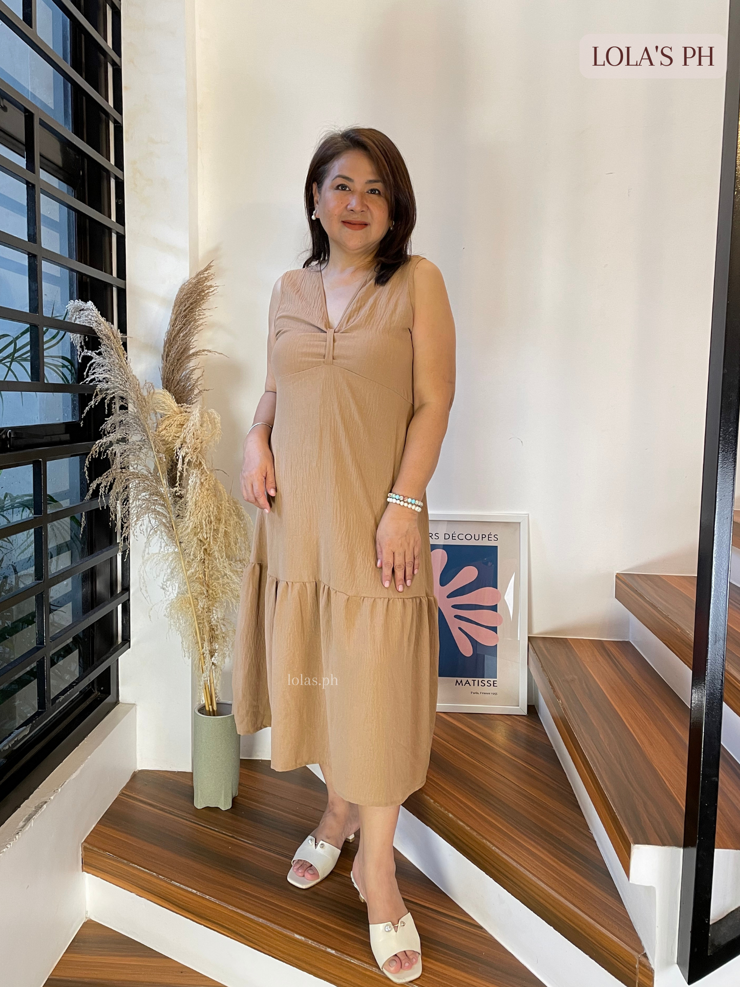 Hyekyo Dress (Nude)