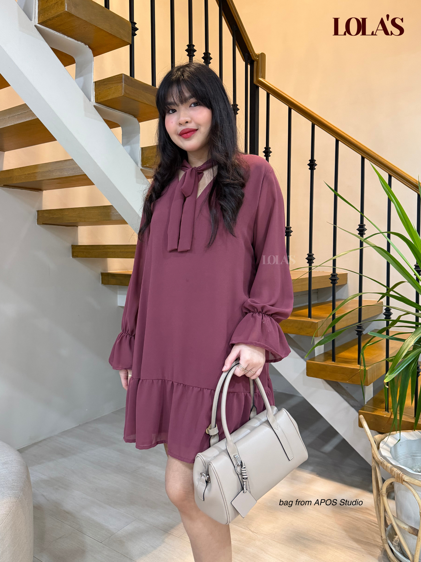 Daph Dress (Mauve)