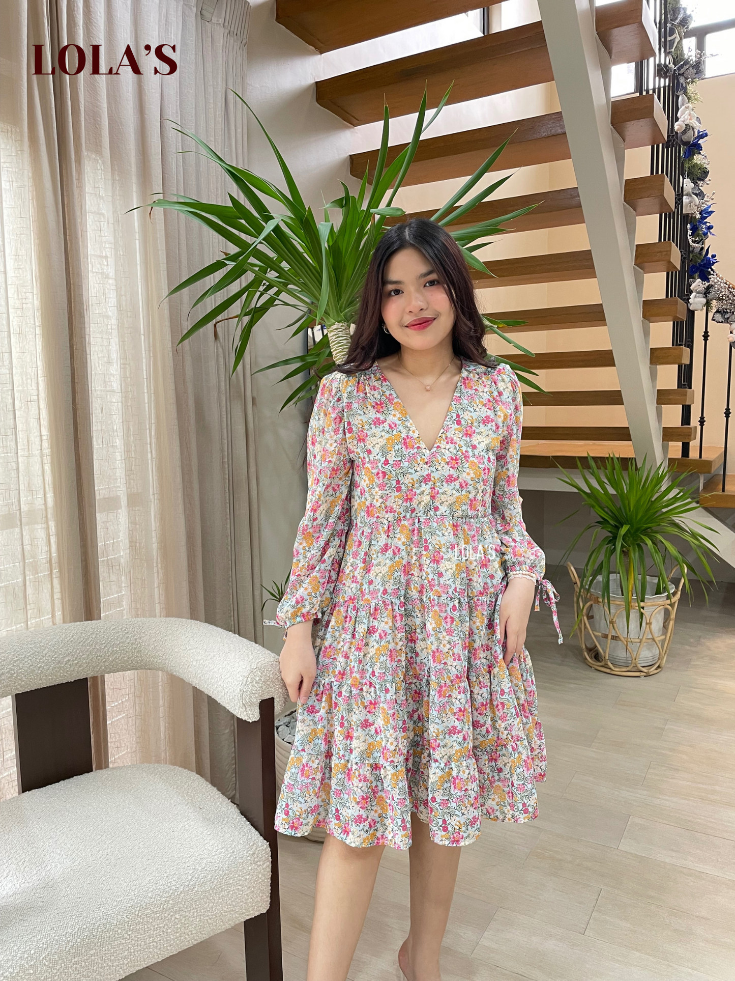 Diana Dress (Fresh Floral)