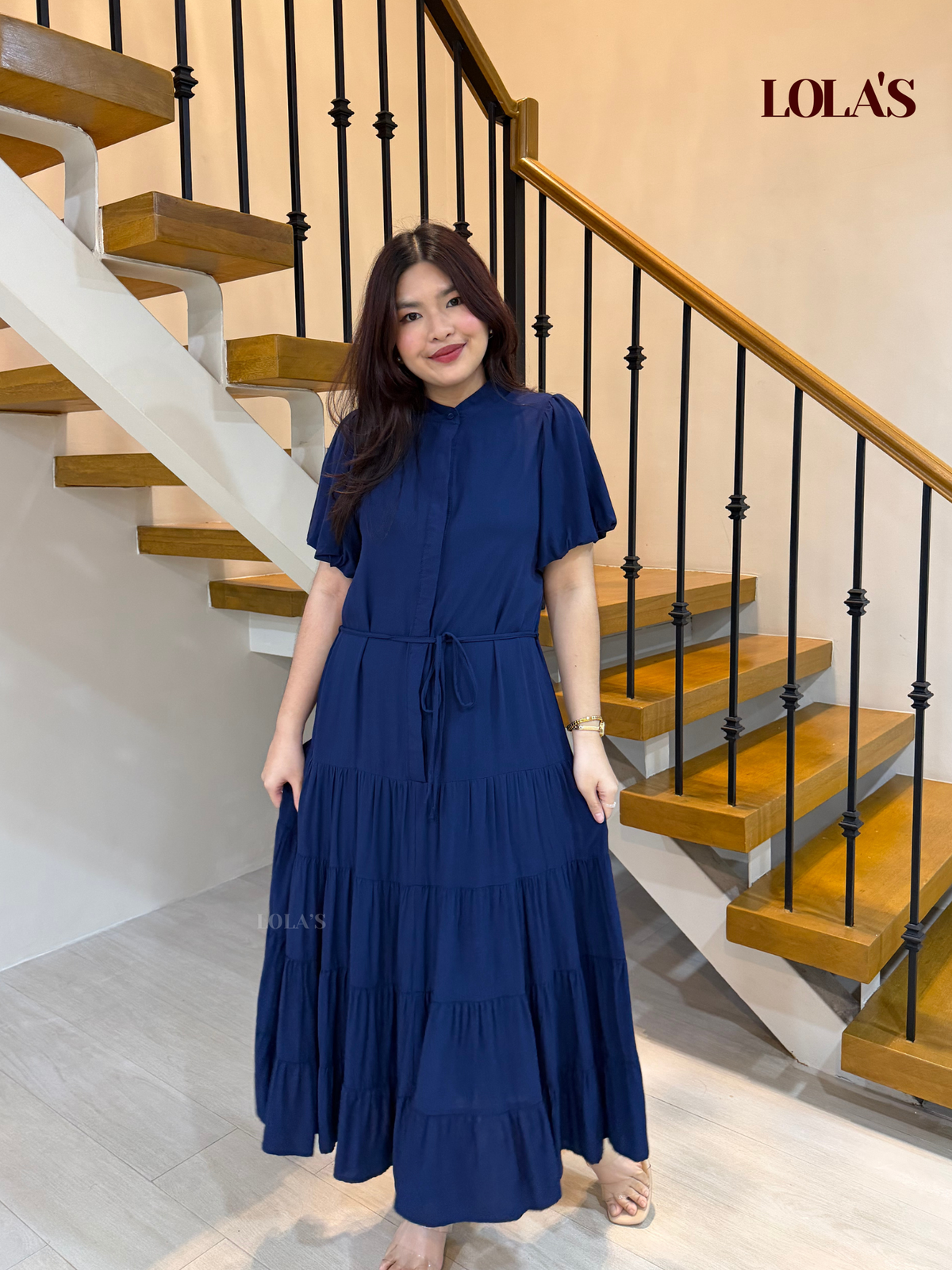 Martha Dress (Navy Blue)