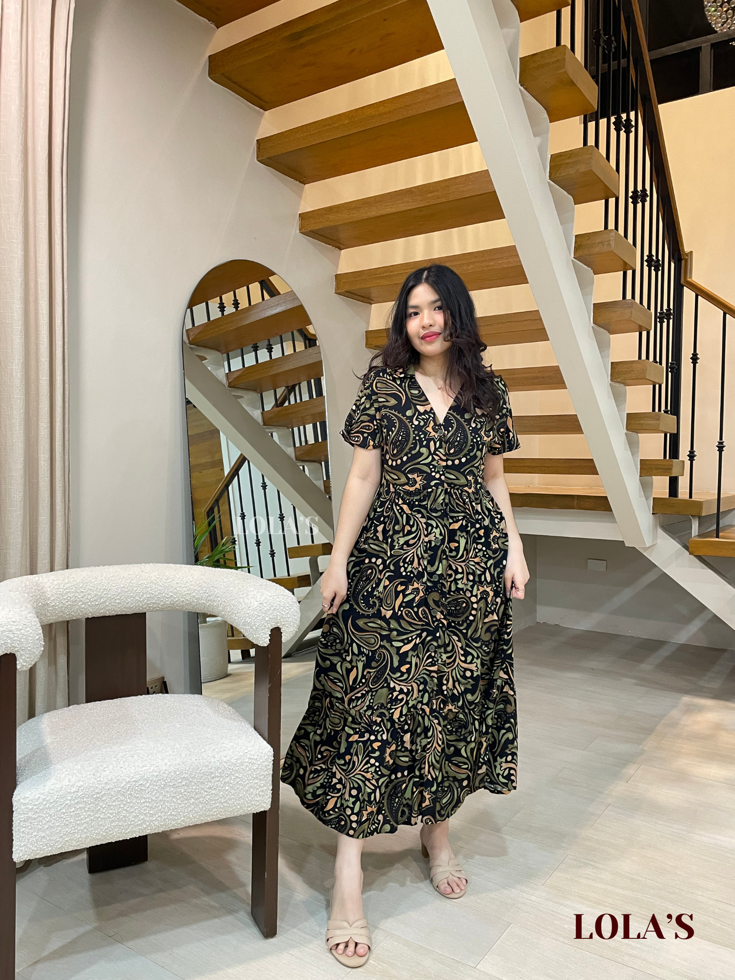 Regine Dress (Vintage Black)