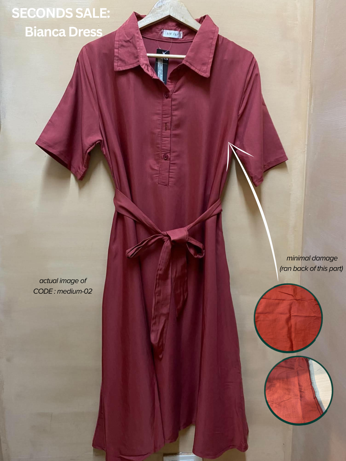 Bianca Dress (Seconds Sale)