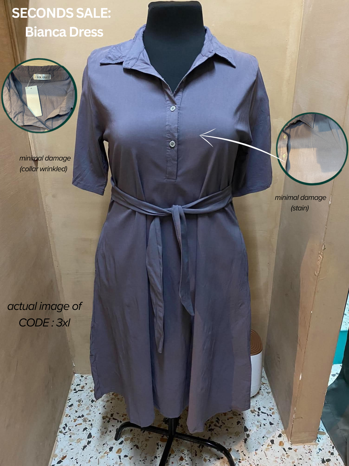 Bianca Dress (Seconds Sale)
