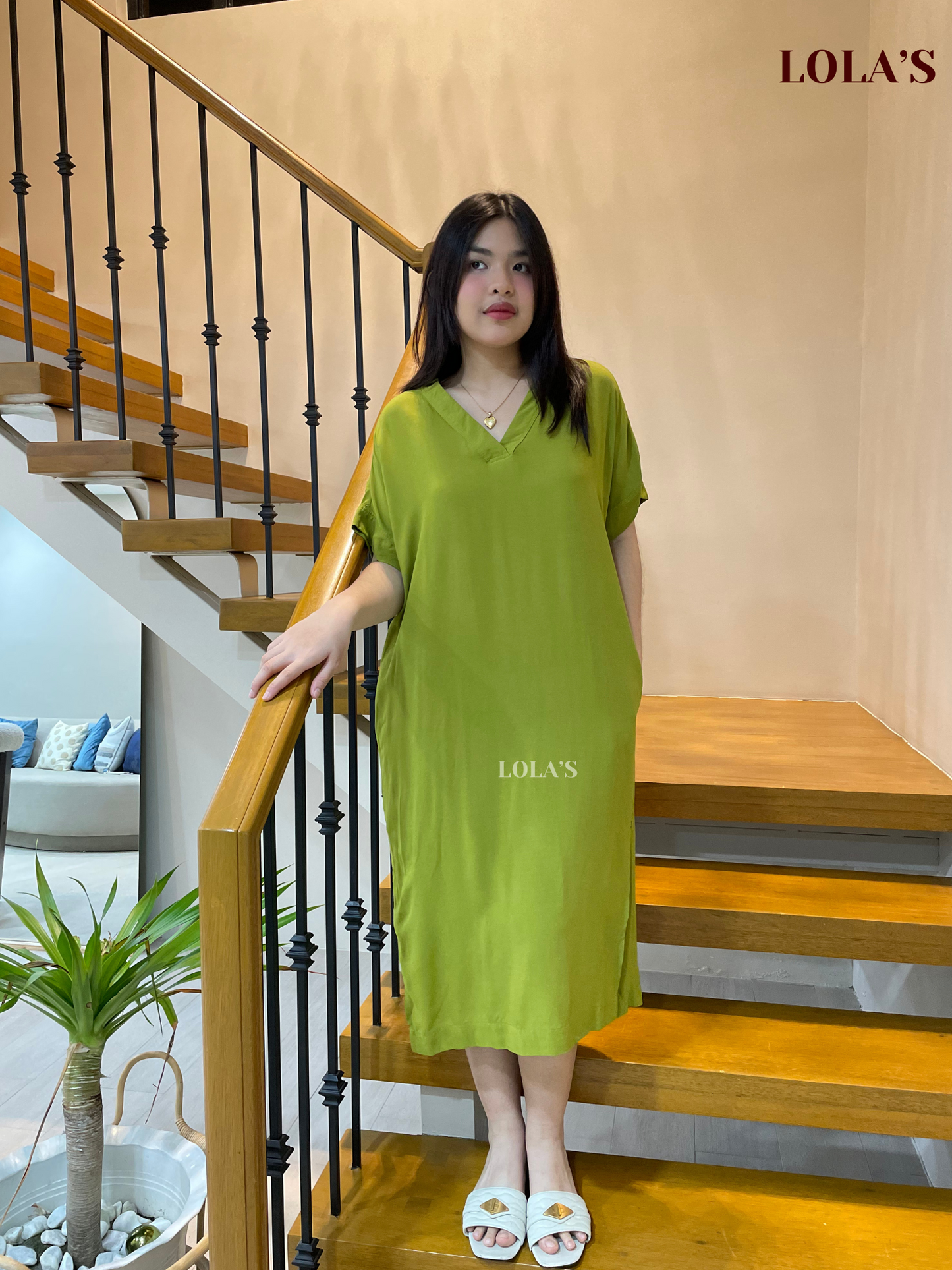 Coco Dress (Apple Green)