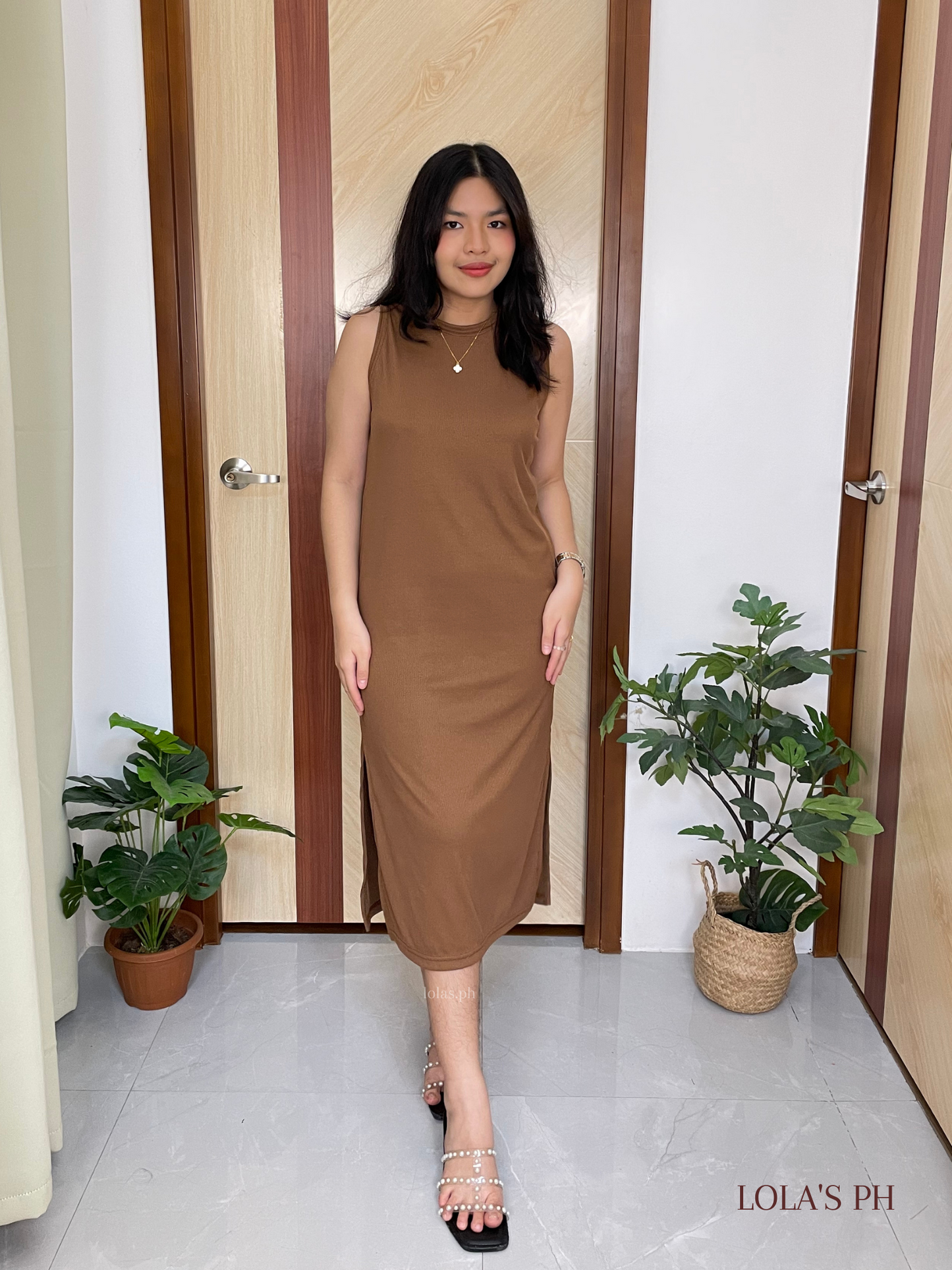 Dawn Dress (Brown)