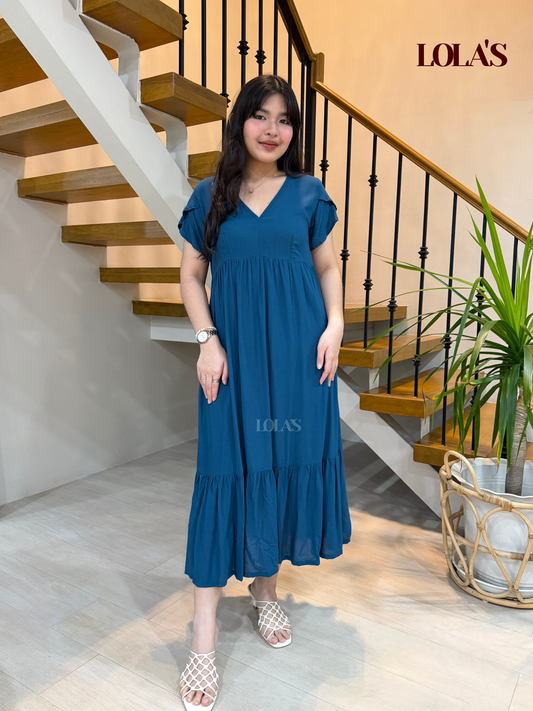 Jane Dress (Teal Blue)