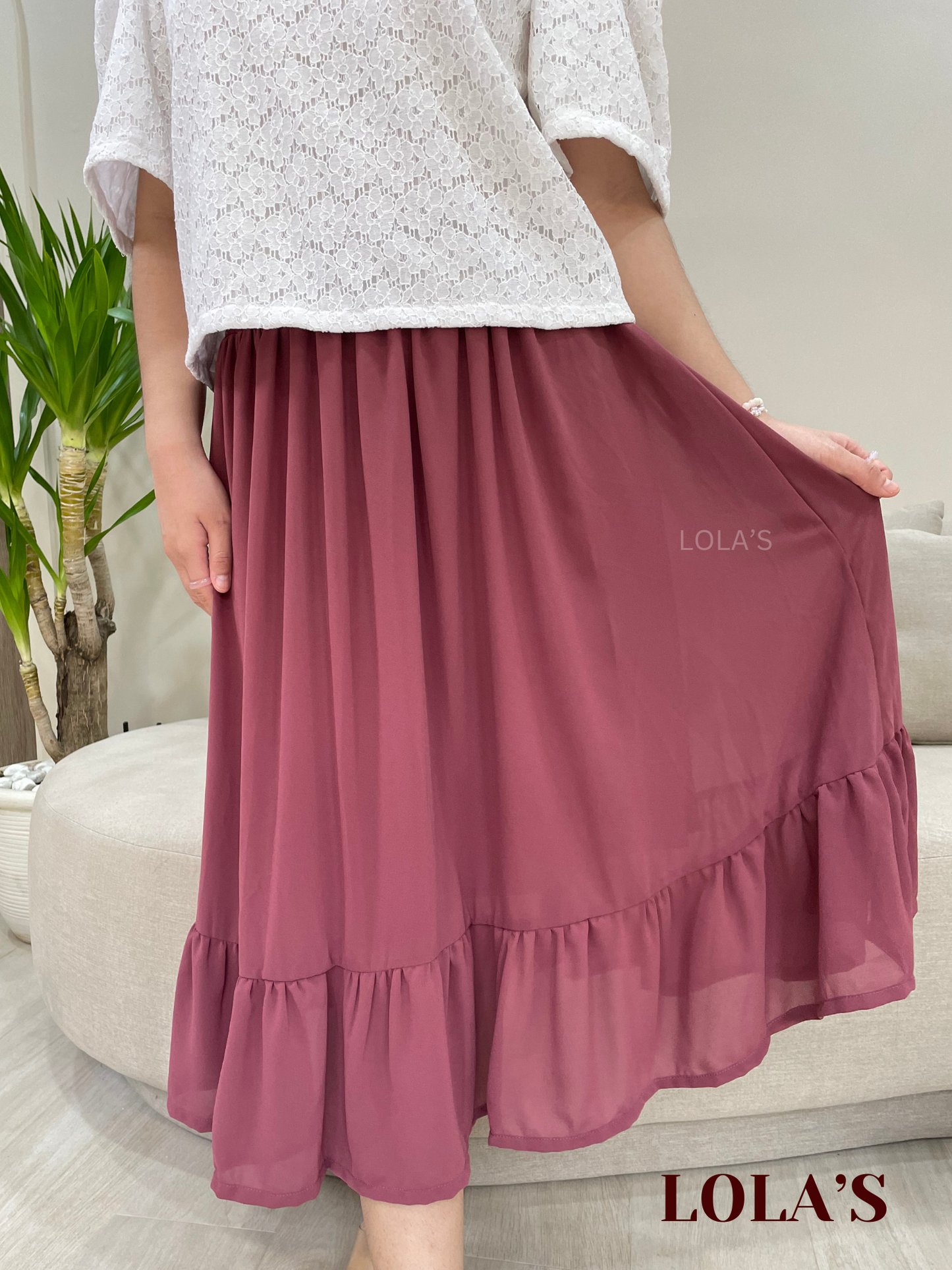 Mary Skirt (Mauve)