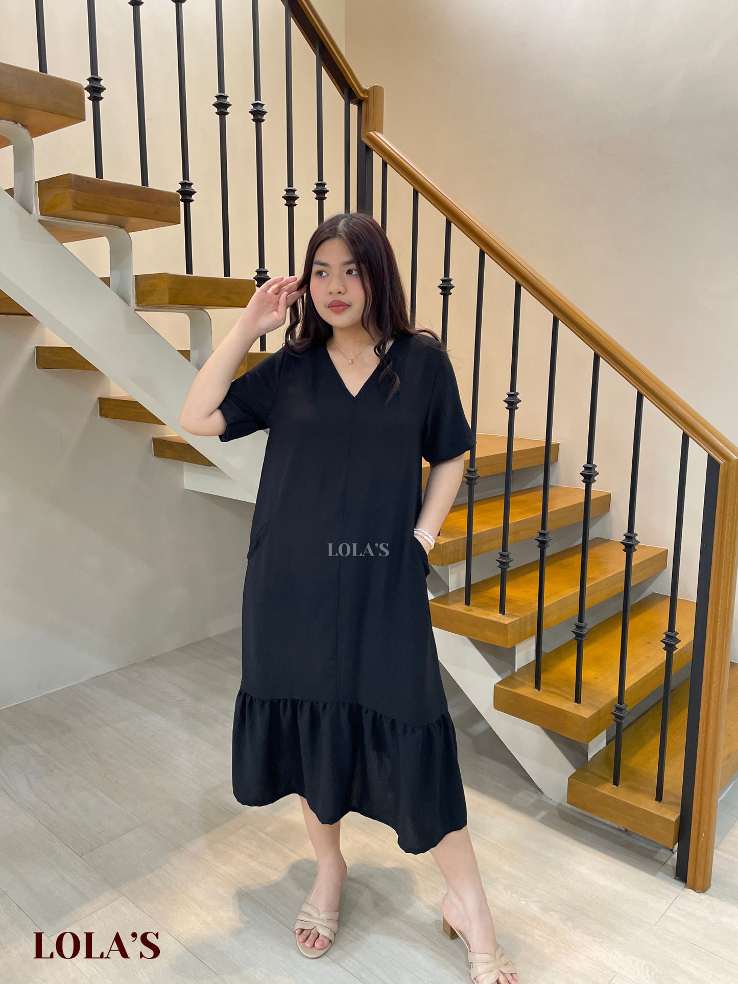 Priscilla Dress (Black)