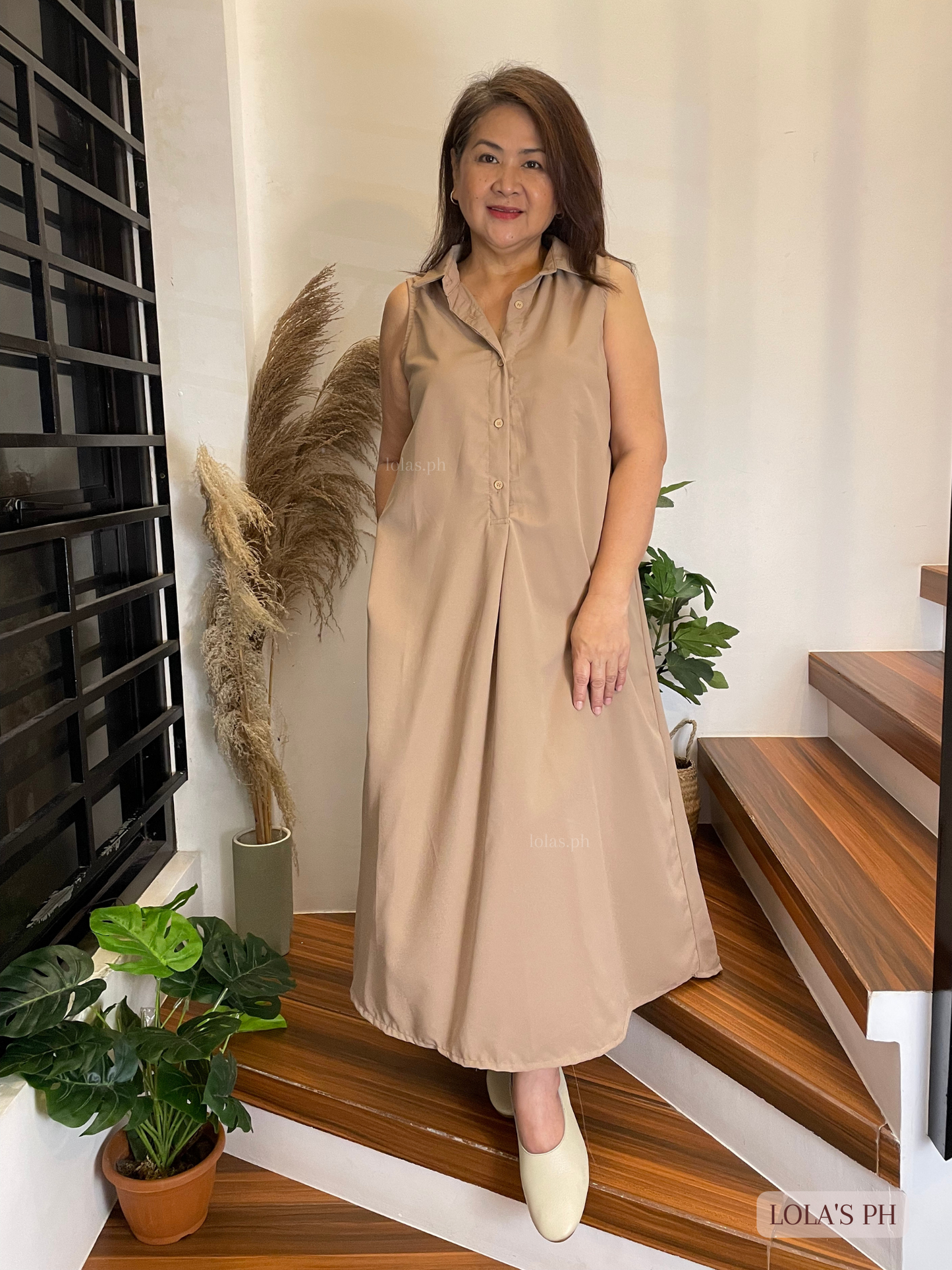 Aleisha Dress (Nude)