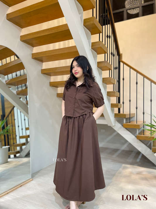 Gretchen Coords (Chocolate Brown)