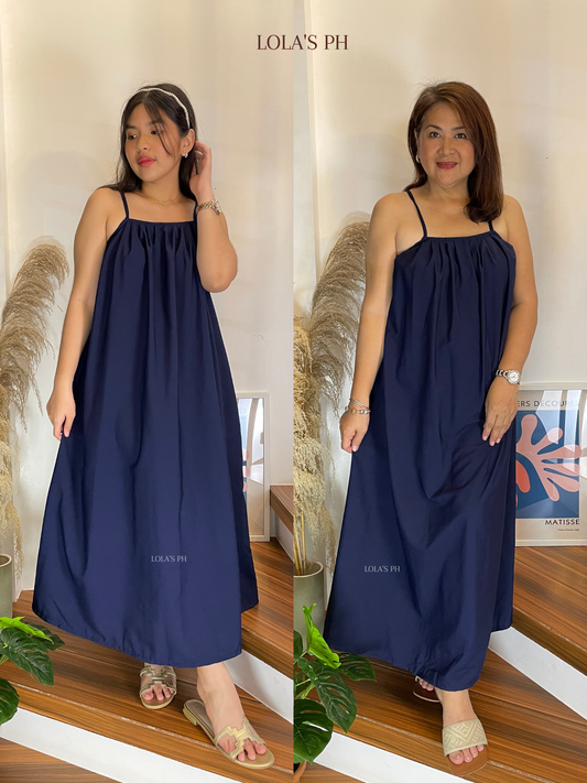 Maggie Dress (Navy Blue)