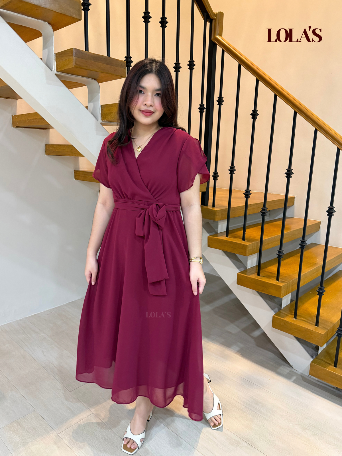 Glinda Dress (Plum)
