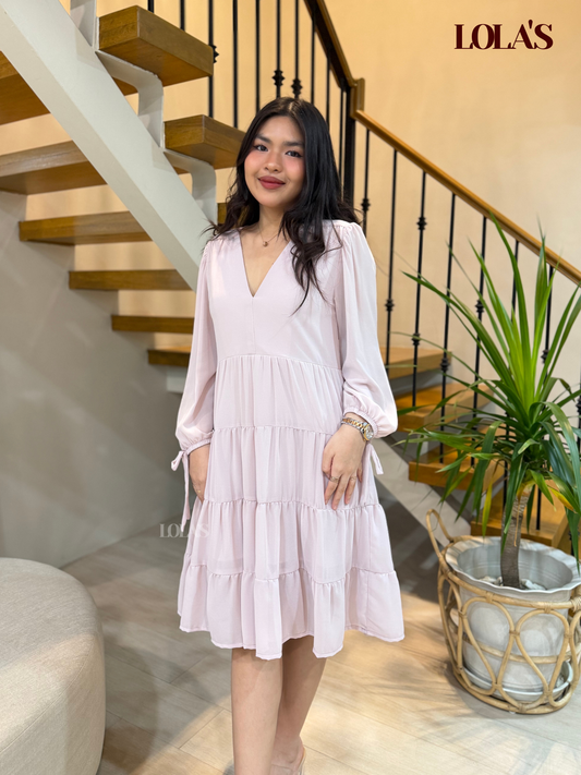 Diana Dress (Misty Pink)