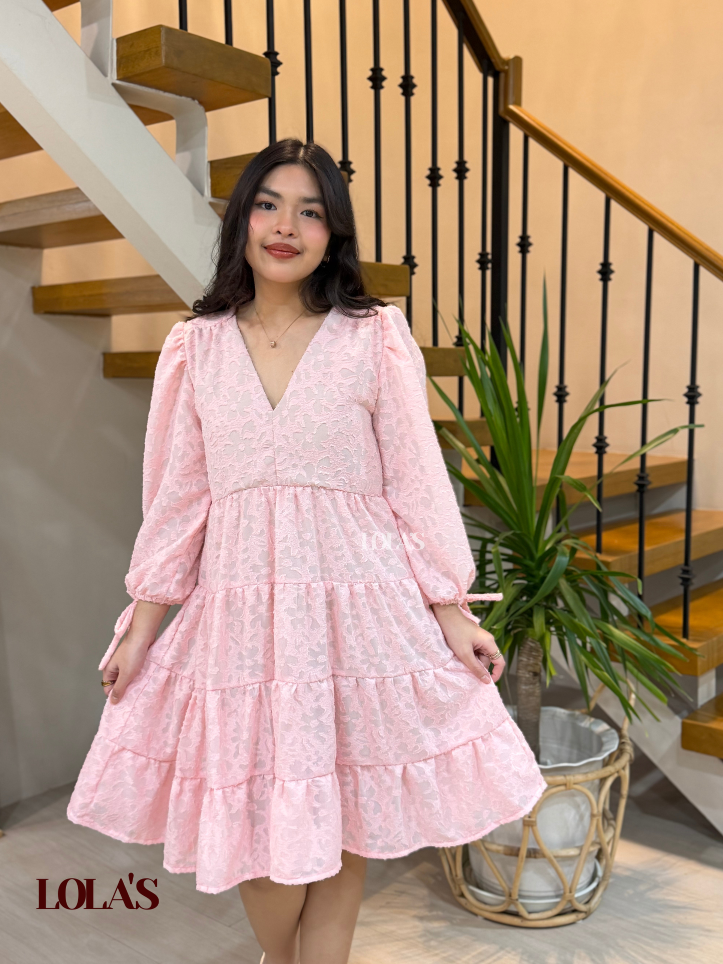 Diana Dress (Baby Pink)