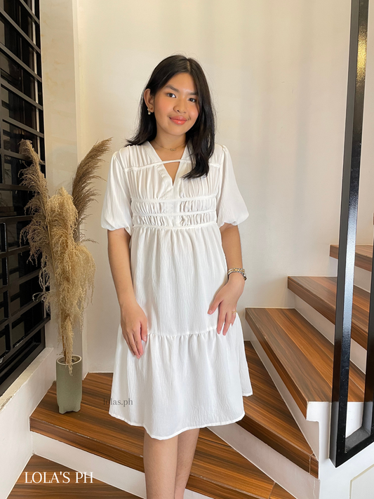 Louise Dress (White)