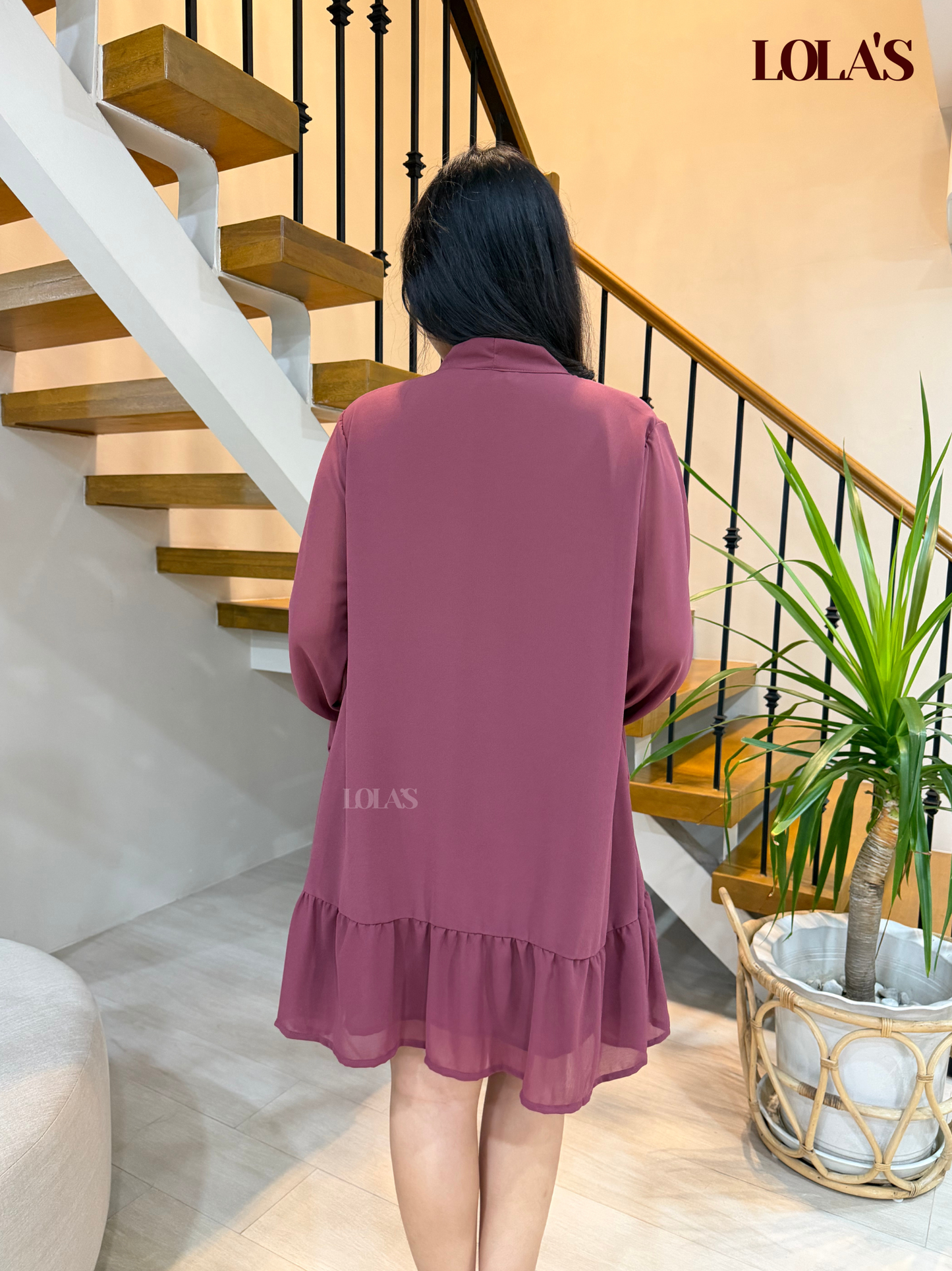 Daph Dress (Mauve)