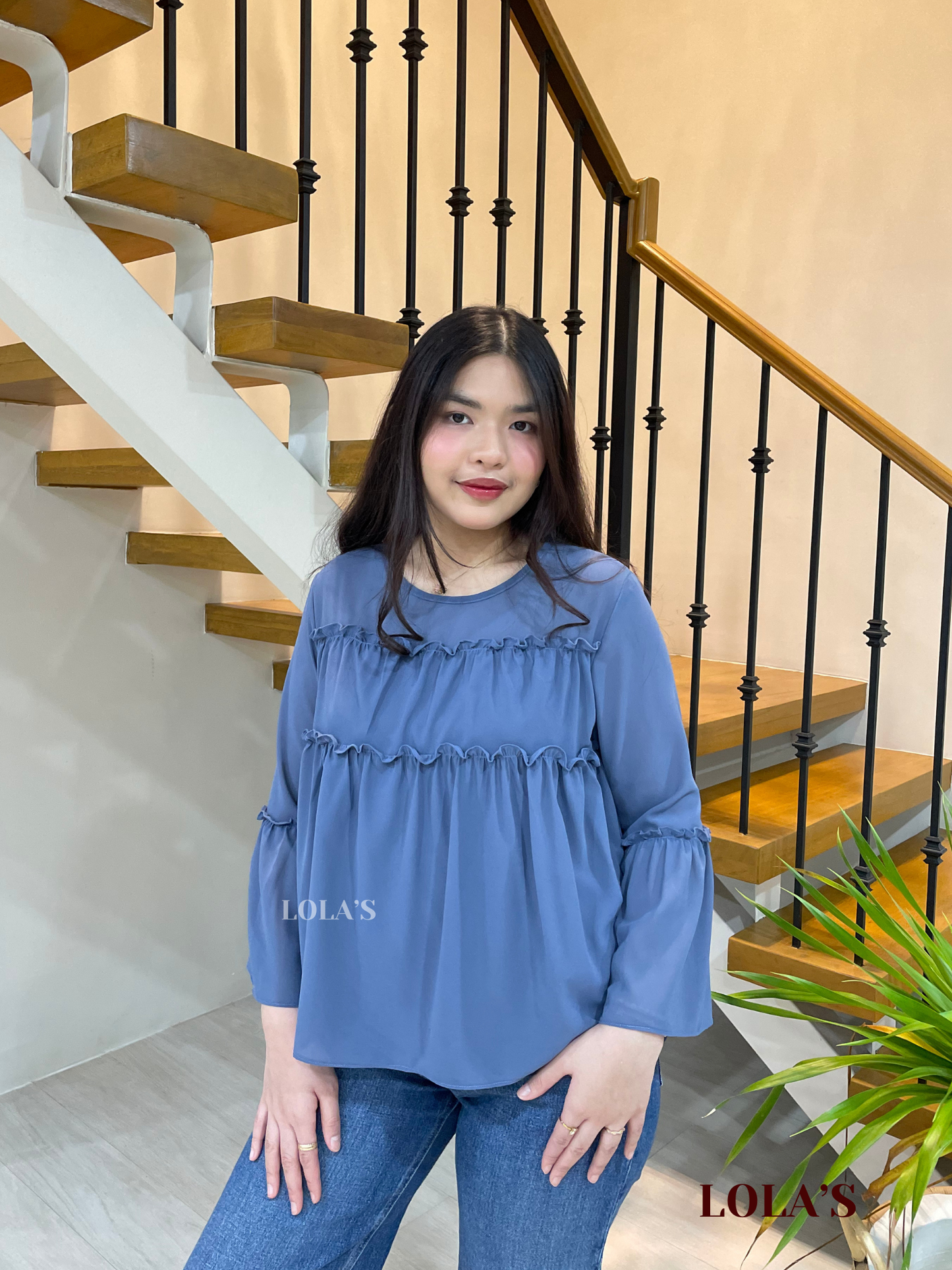 Rebecca Top (Powder Blue)