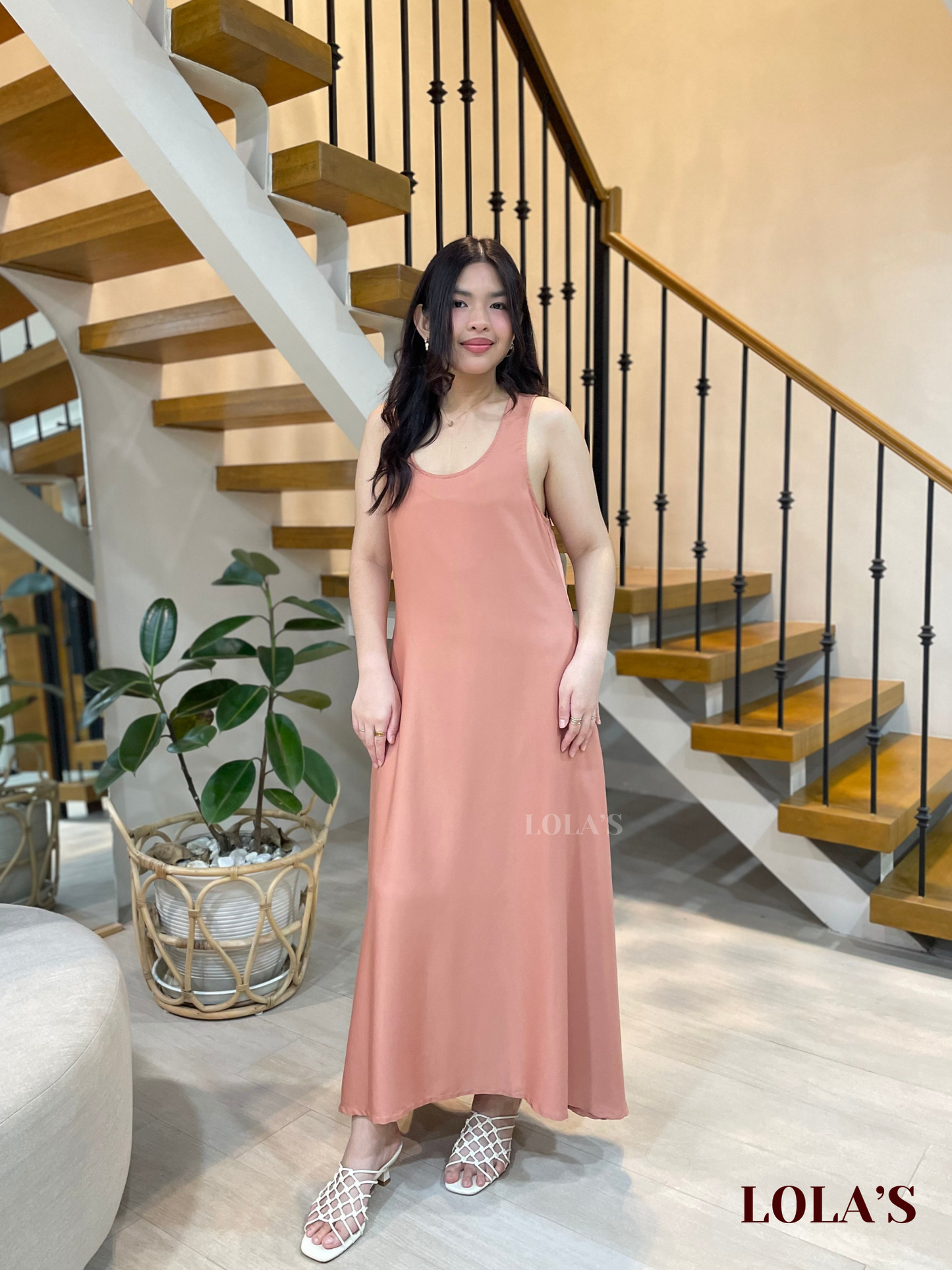 Miranda Dress (Soft Ginger)