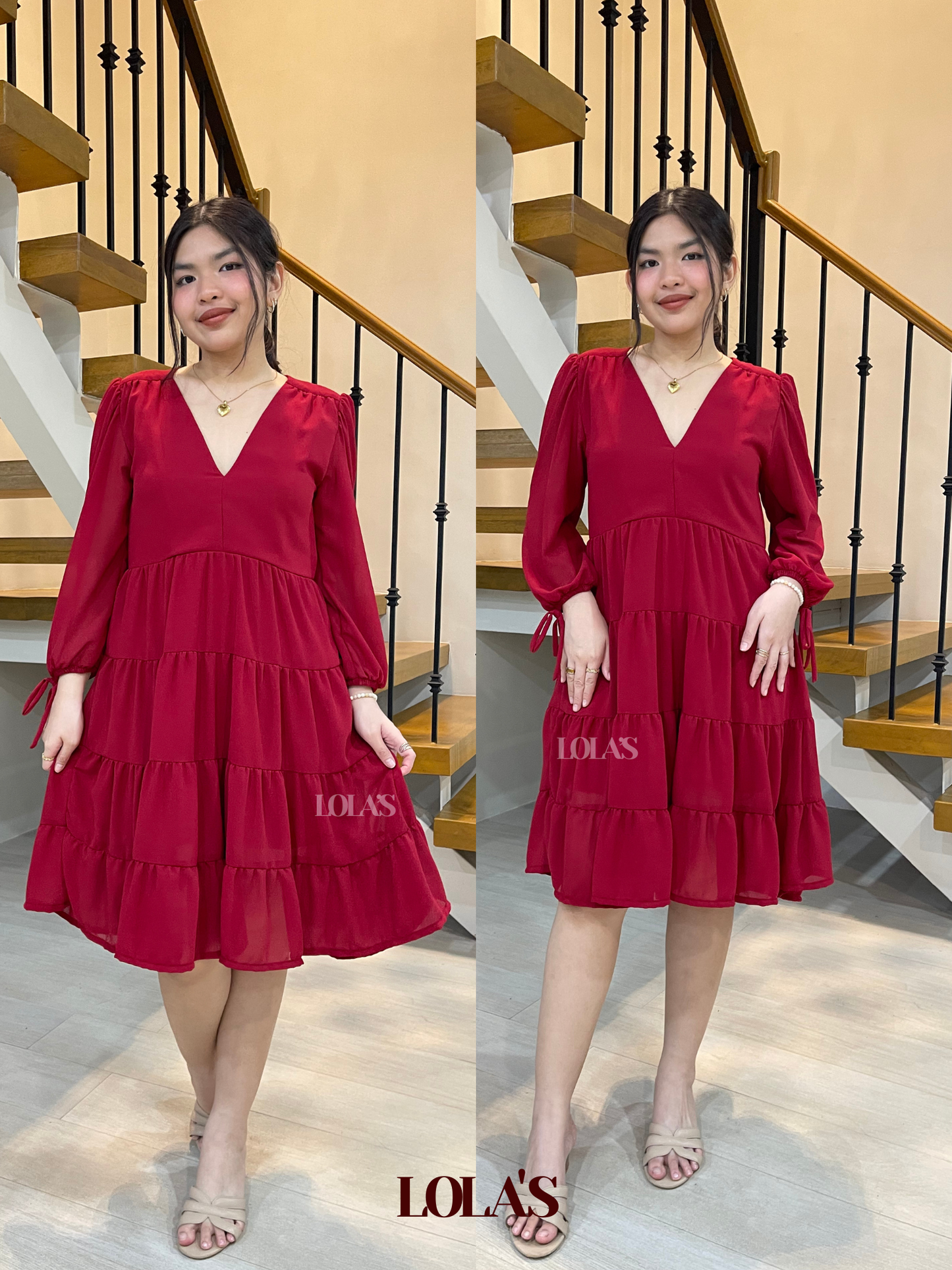 Diana Dress (Red)