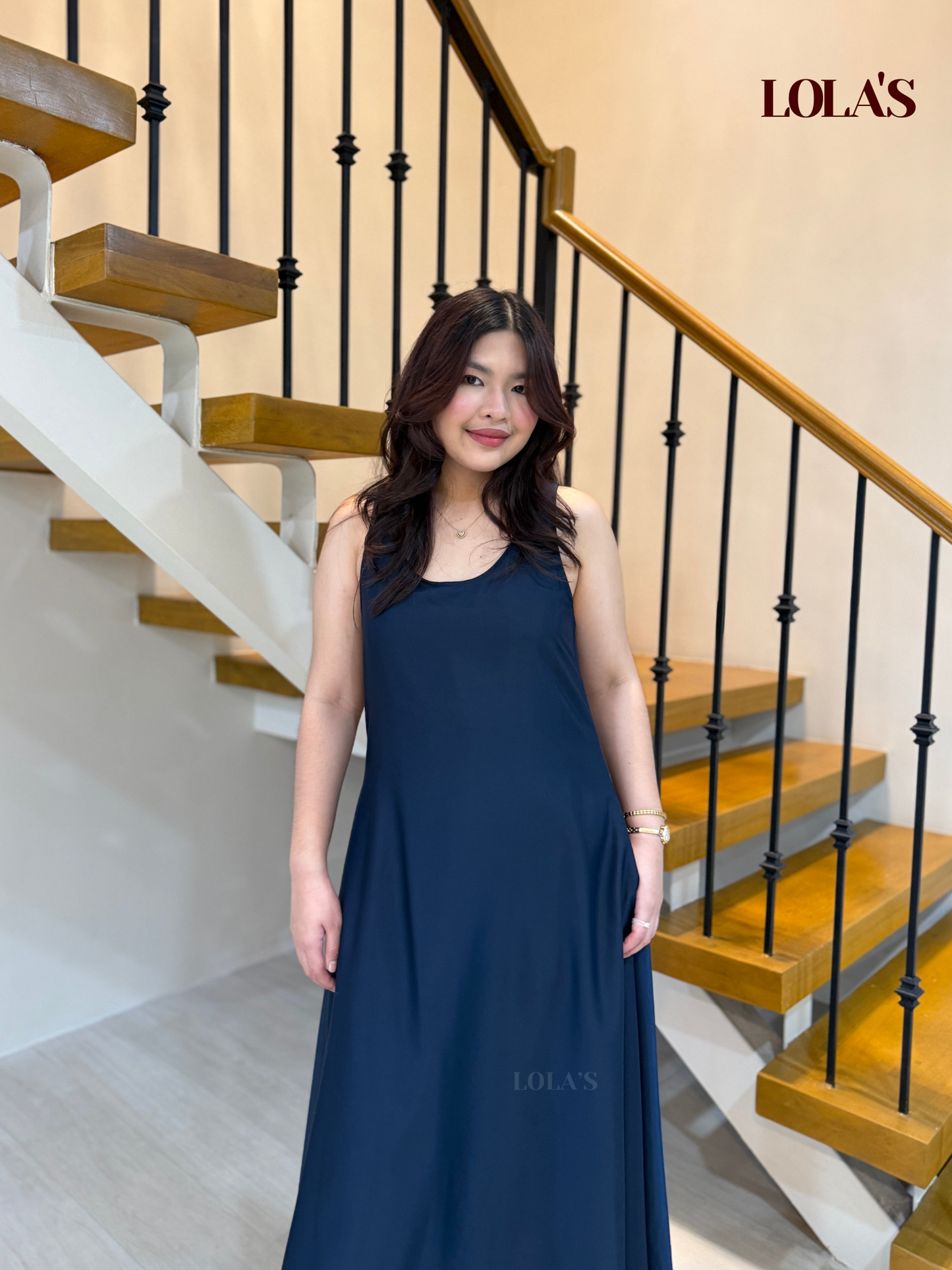 MIranda Dress (Navy Blue)