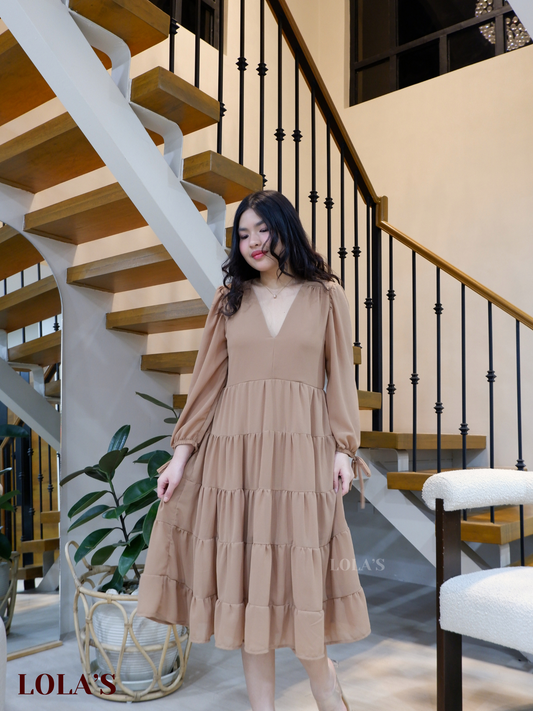 Anna Dress (Mocha)