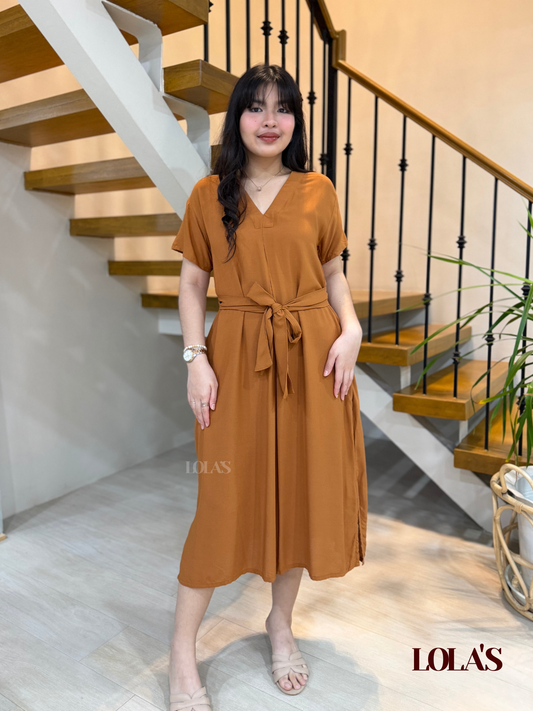 Tracy Dress (Brown)
