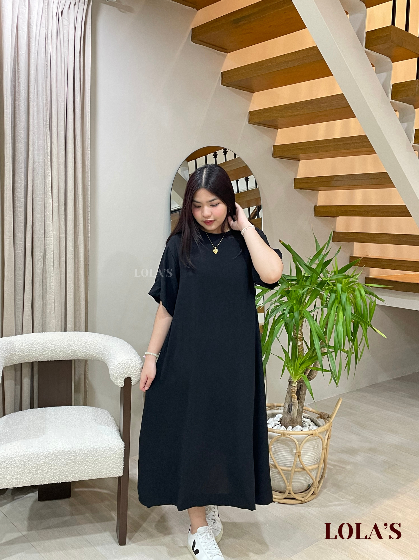 Luna Dress (Black)