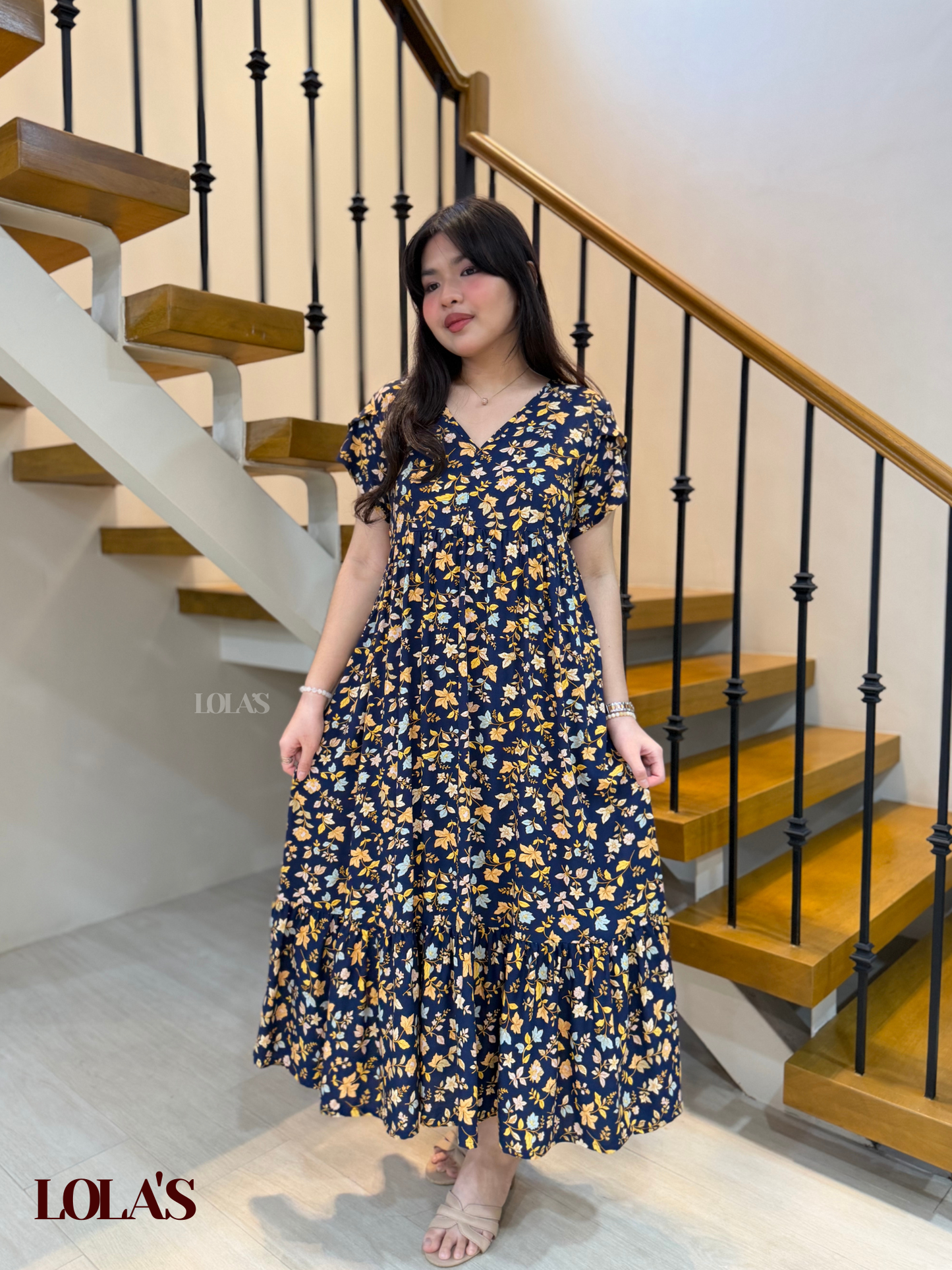 Jane Dress (Autumn Leaves)