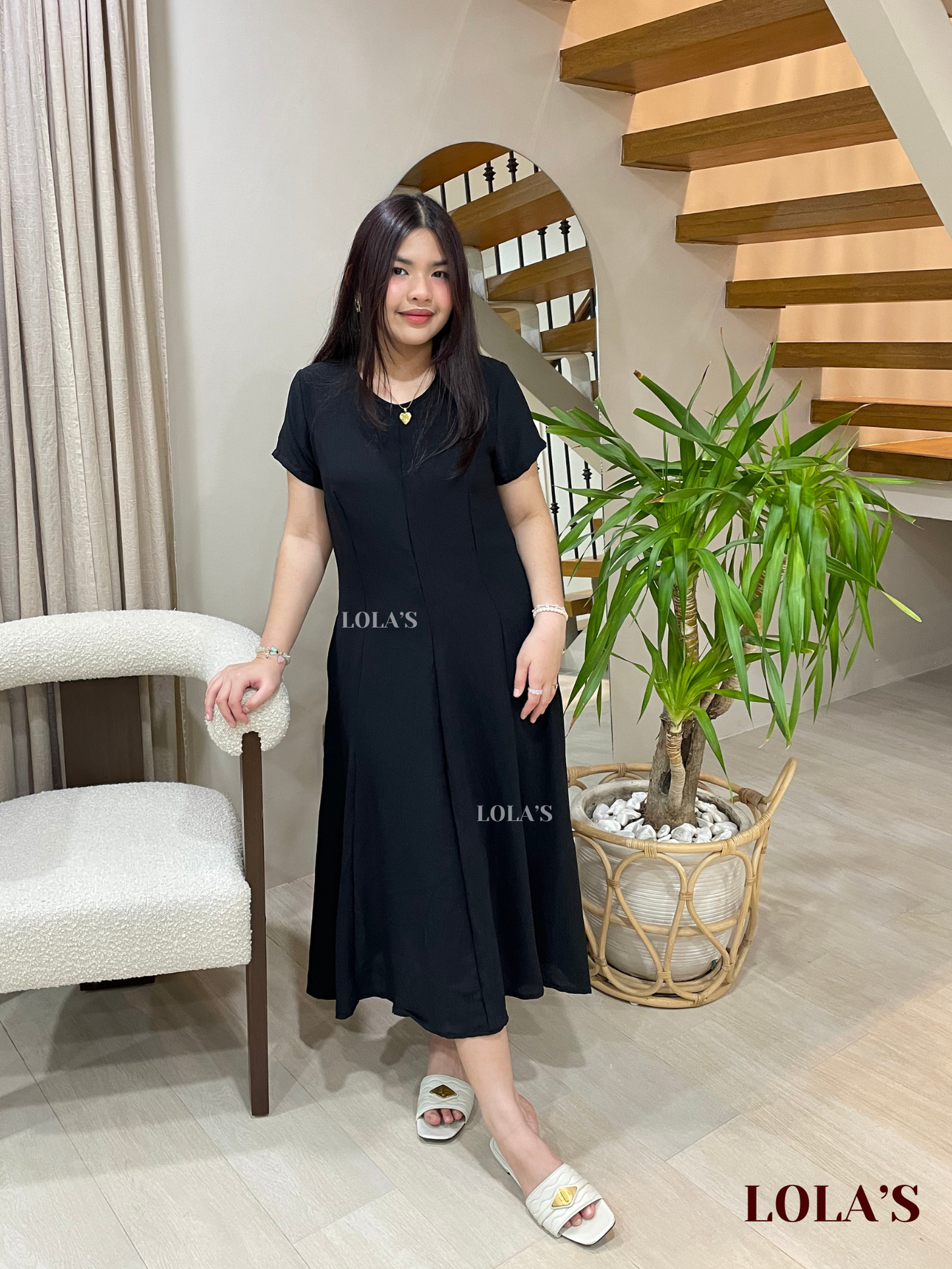 Kathleen Dress (Black)