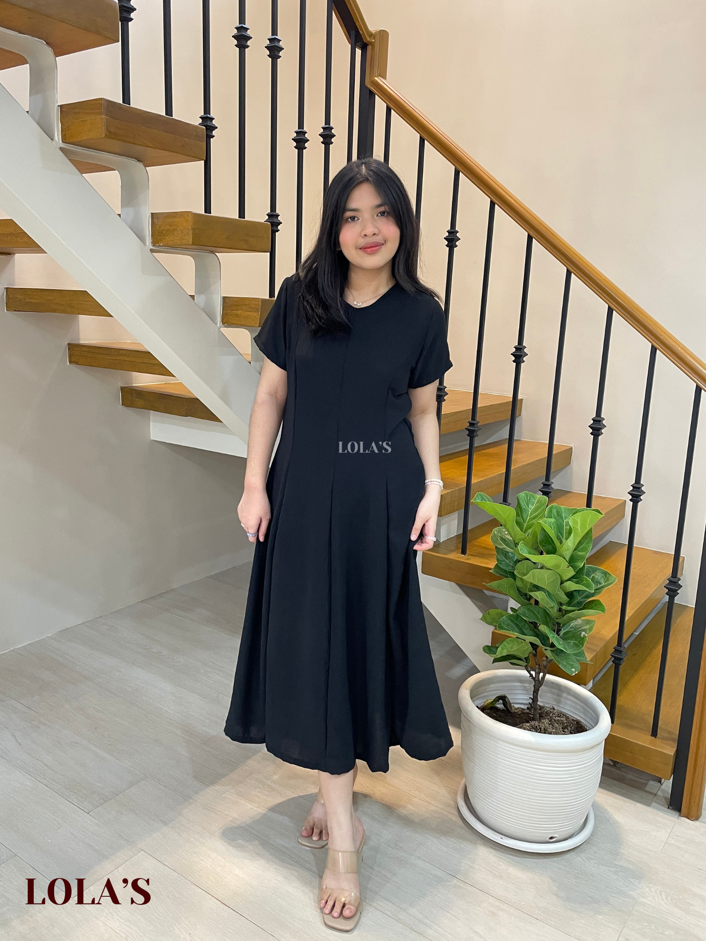 Kathleen Dress (Black)